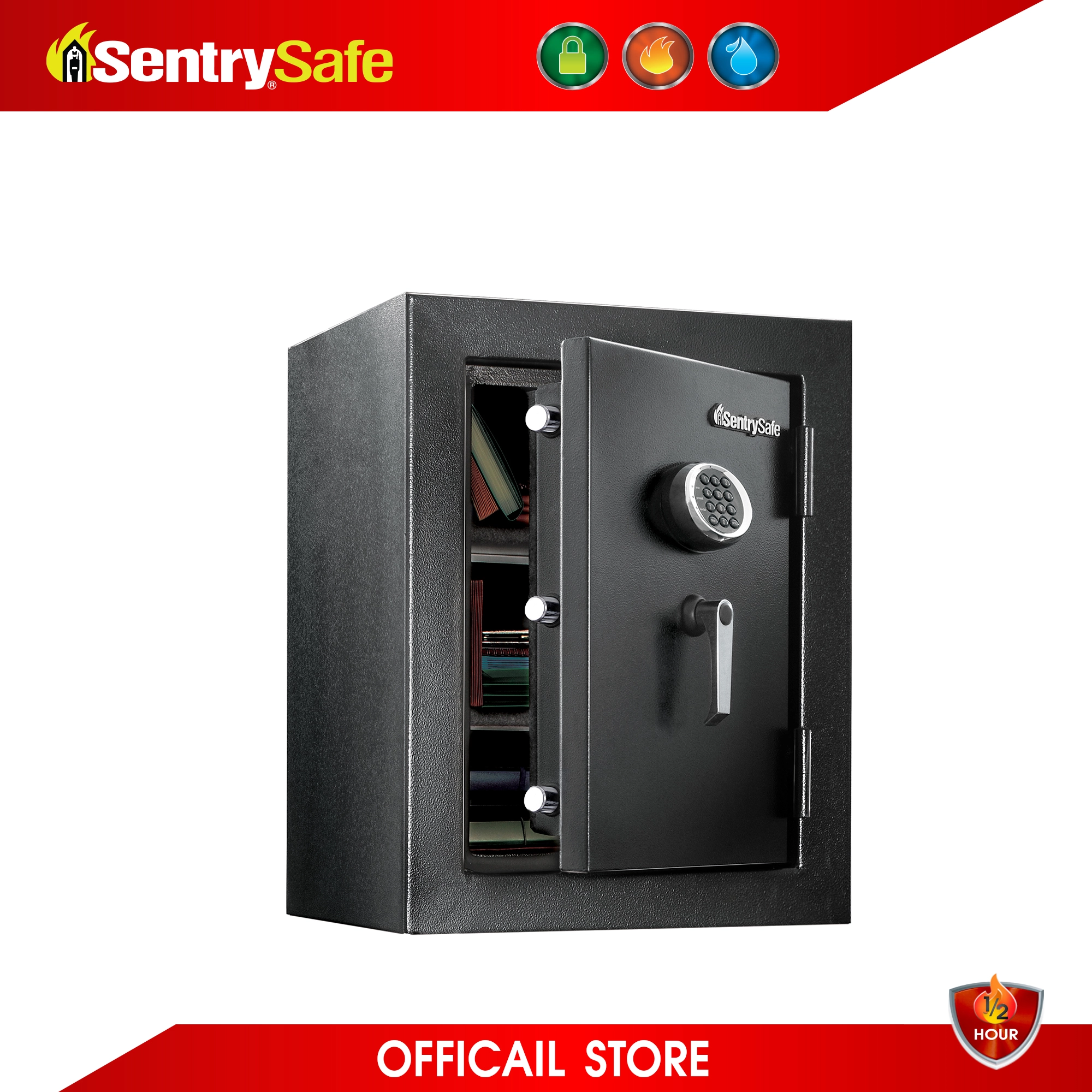 EF3428E Fire/Water Digital Safe